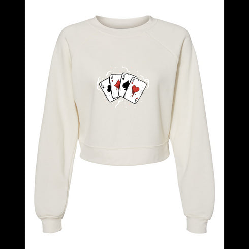 Playing card Bella canvas hoodie 7505